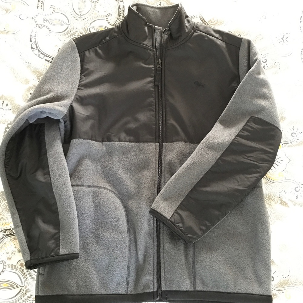 Boys thick fleece zipper jacket. Brand new.